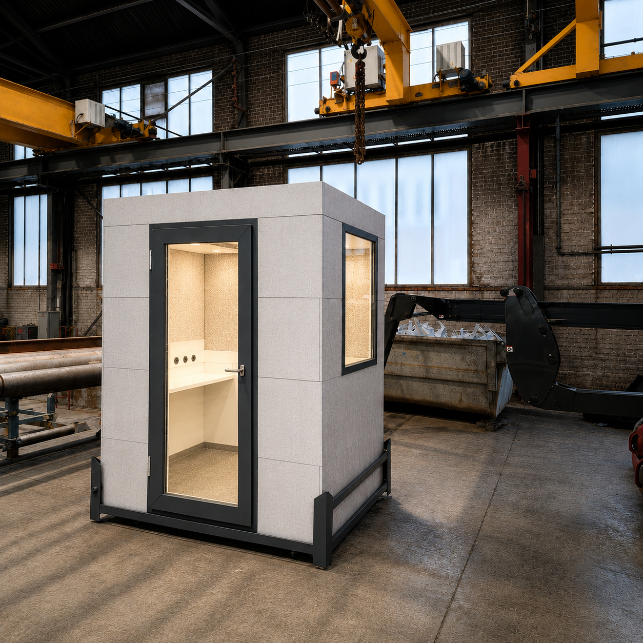 Co-Work+ Unit Concrete Pearl Grey